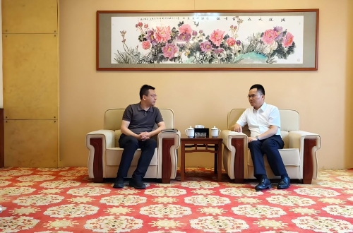 省商务厅厅长孙东海莅临公司调研指导工作