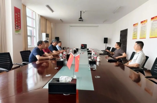 江苏金湖县领导莅临公司调研考察